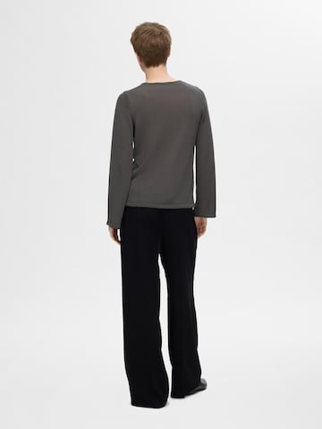 SELECTED FEMME Trui 'SLFMoon' in Grijs
