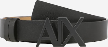 ARMANI EXCHANGE Belt in Black: front