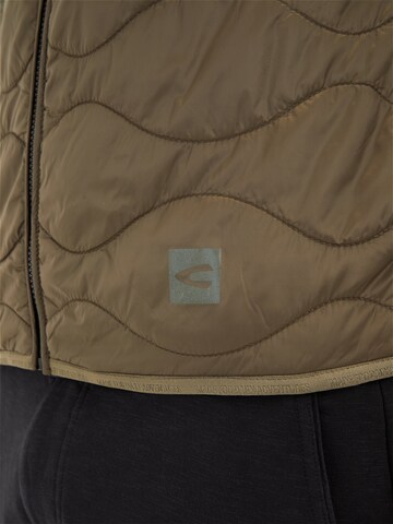 CAMEL ACTIVE Outdoor Weste aus recyceltem Polyamid in Grün