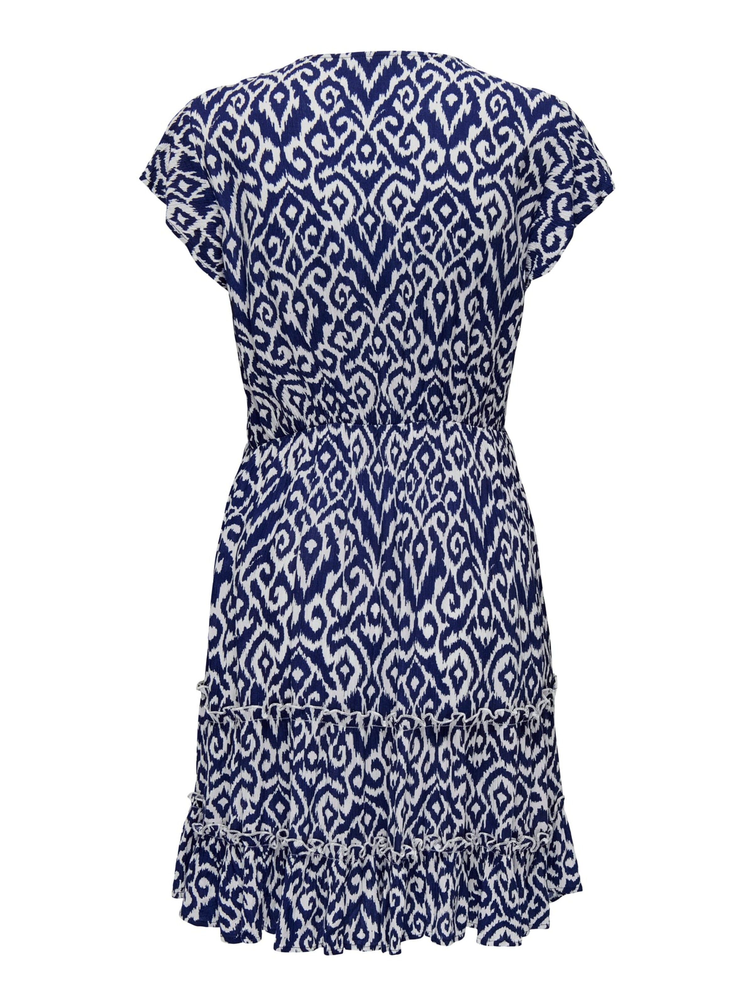 ONLY Jurk 'Claudette' in Blauw