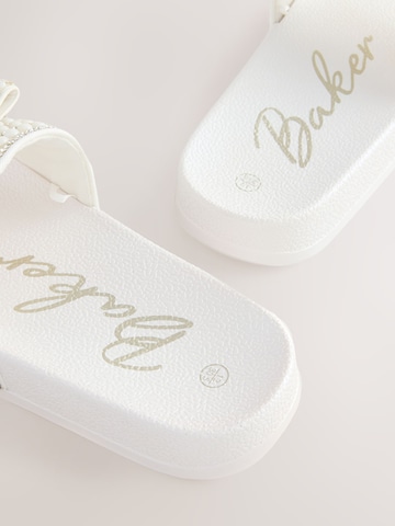 Sandales Baker by Ted Baker en argent