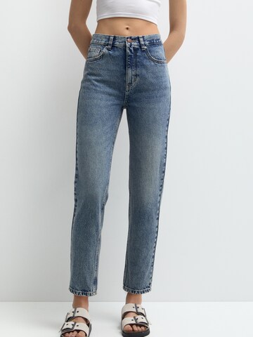 Pull&Bear Regularen Kavbojke | modra barva: sprednja stran