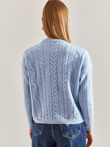 Bianco Lucci Pulóver - kék