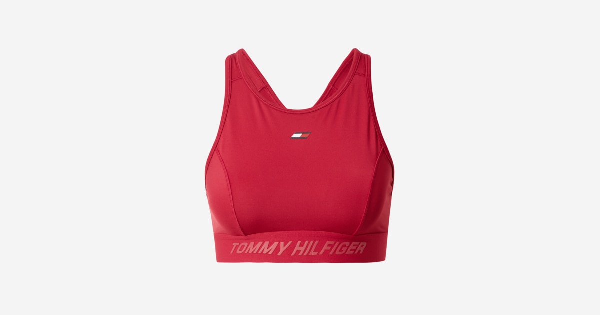 Hilfiger sports bra sales