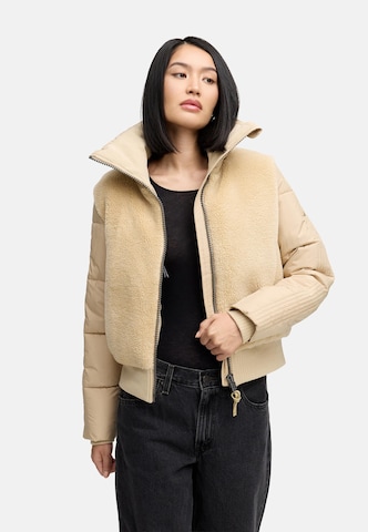Giacca invernale di NAVAHOO in beige: frontale