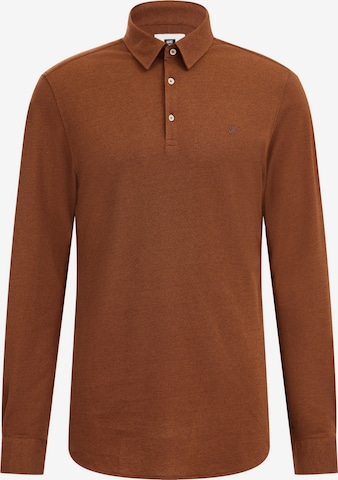 WE Fashion Shirt in Brown: front