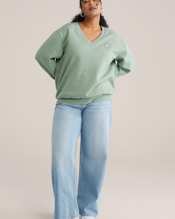 Felpa di WE Fashion in verde