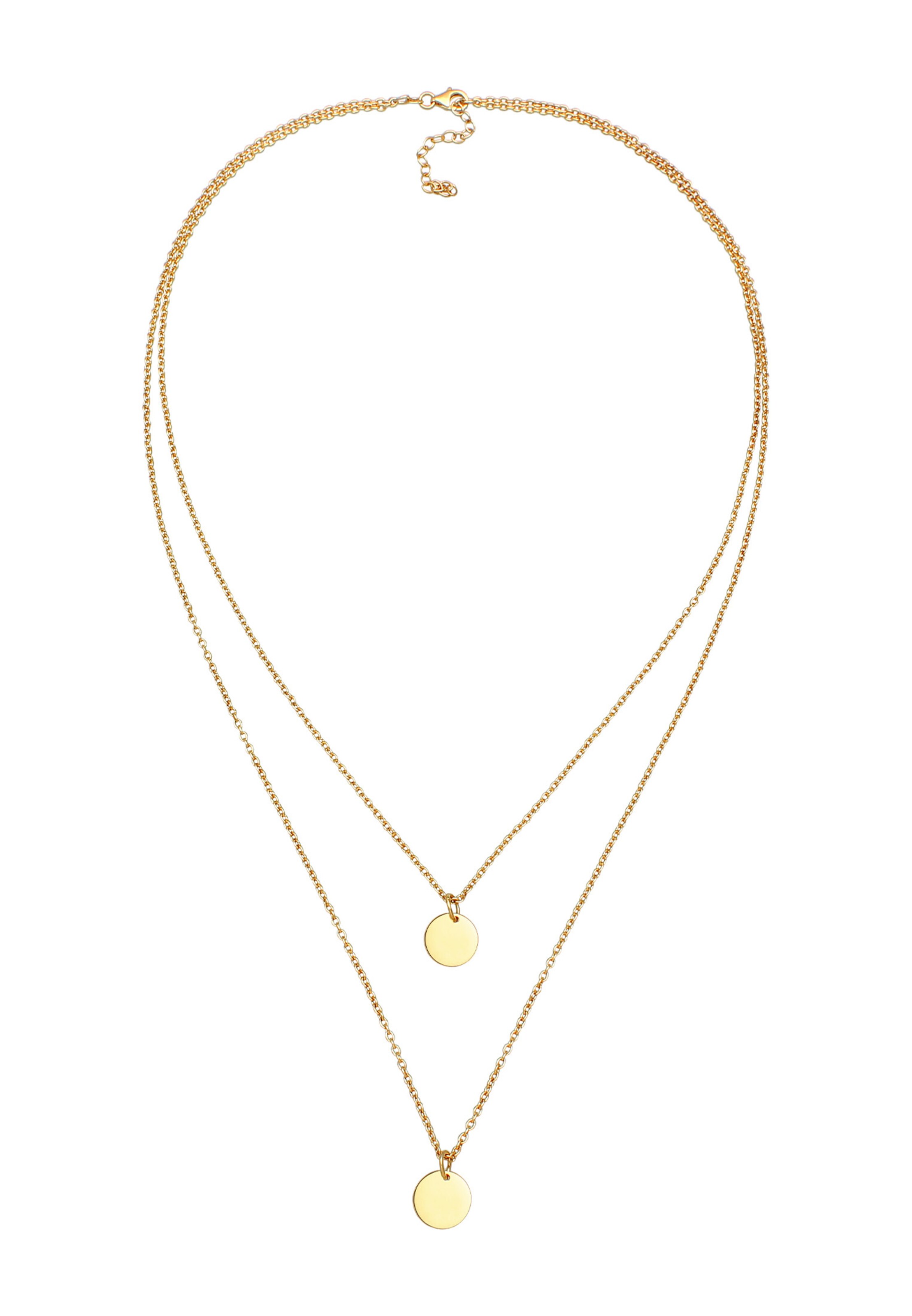 Chaîne ELLI en or : devant