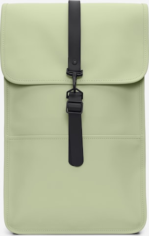 RAINS Backpack in Green: front