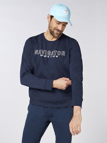 Navigator Sweatshirt in Blue: front