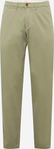JACK & JONES Chino-püksid 'Ollie', värv roheline: eest vaates