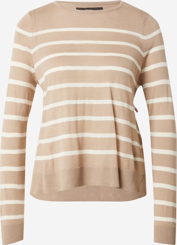 VERO MODA Trui 'NOVA' in Beige: voorkant