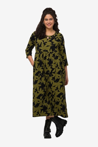 Ulla Popken Dress in Green: front