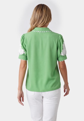 usha BLUE LABEL - Blusa en verde
