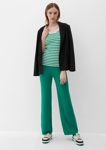 Tops en tricot s.Oliver en vert