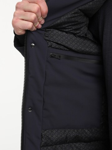 Gabbiano Winterparka 'modern winter Magnetic' in Schwarz