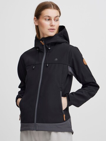 Giacca per outdoor 'Rya' di North Bend in nero: frontale