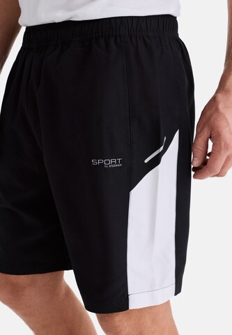 Stooker Men Sportbadeshorts 'Steve' in Schwarz