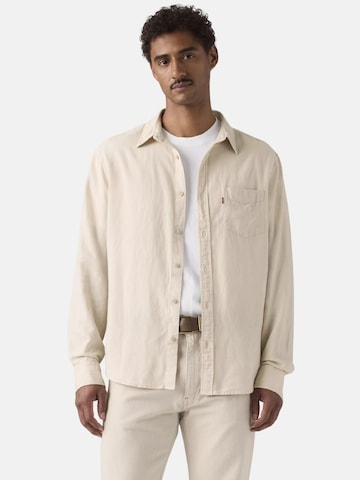 LEVI'S ® Regular Fit Shirt 'LEVI'S SUNSET 1 POCKET STANDARD CAMICIA'‌‌‌‌‌‌‌ in Beige: Vorderseite