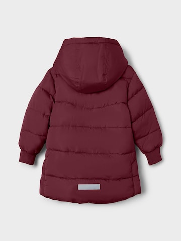 NAME IT Winter Jacket 'Music' in Red