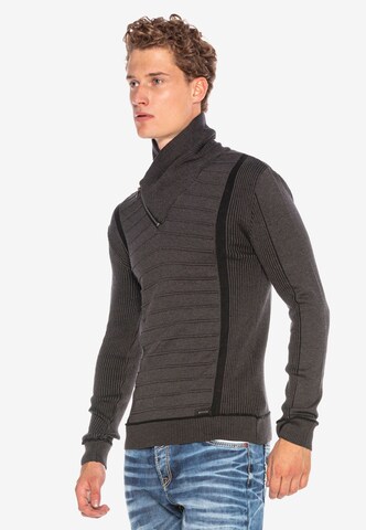 CIPO & BAXX Sweater 'CP227' in Grey