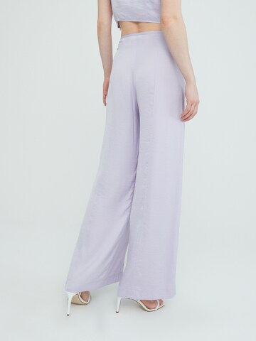 EDITED Wide leg Broek 'Jemma' in Lila