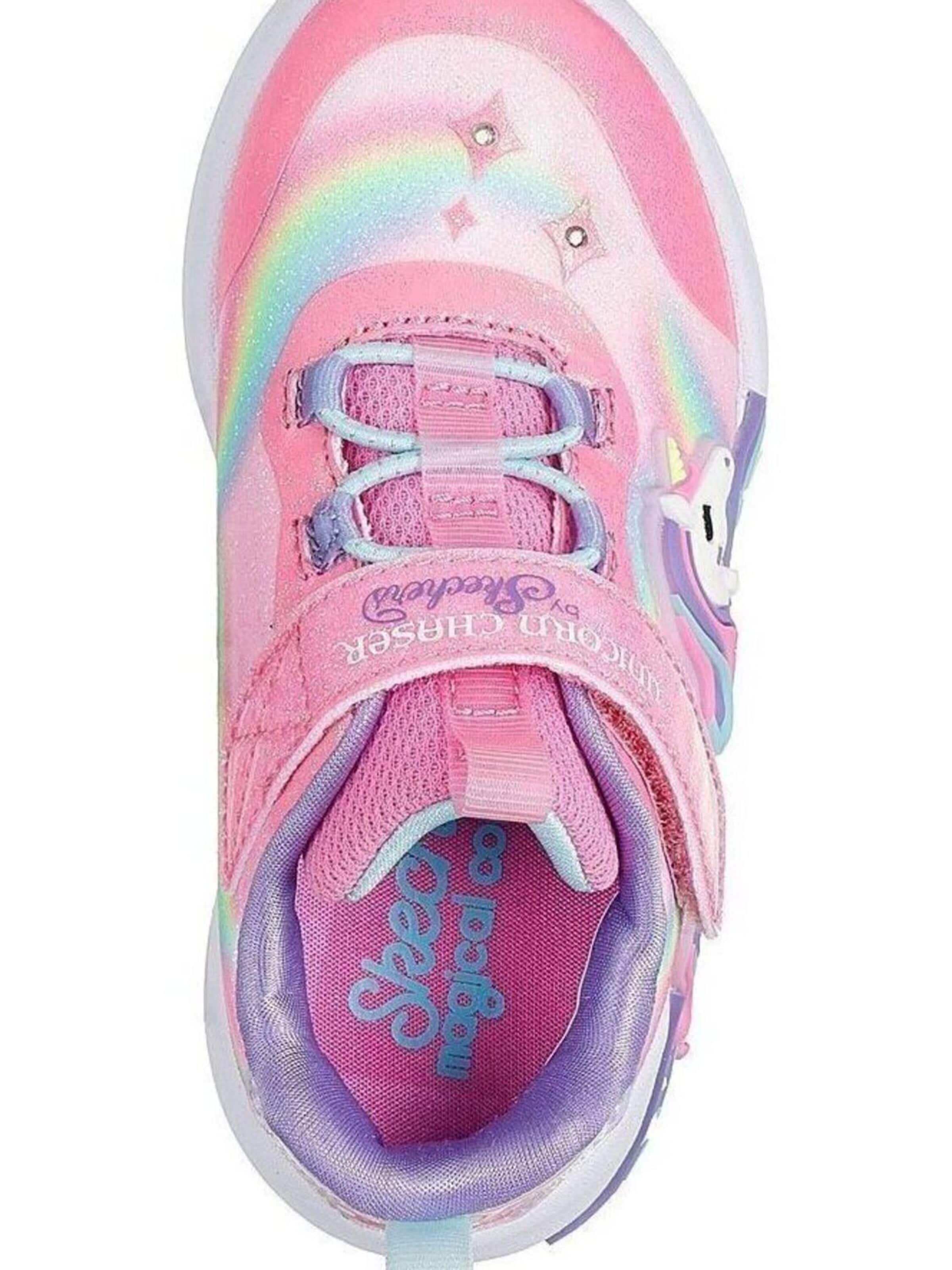 rozā SKECHERS Brīvā laika apavi 'Unicorn Chaser'