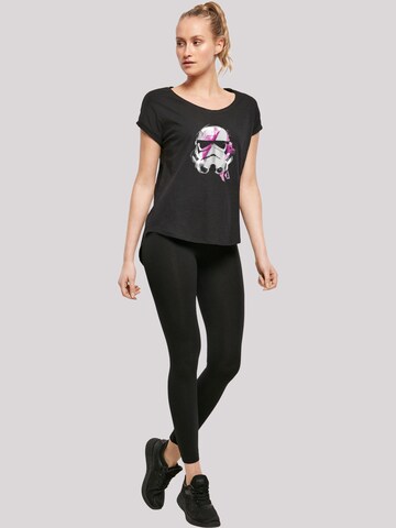 F4NT4STIC Shirt 'Star Wars Stormtrooper Command Sketch' in Black