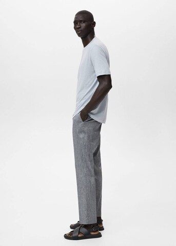 MANGO MAN Regular Chino Pants 'Nolan' in Grey
