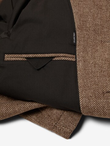 SELECTED HOMME Between-Seasons Coat in Brown