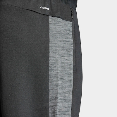 ADIDAS PERFORMANCE Sportshorts in dunkelgrau / schwarz / weiß, Produktansicht