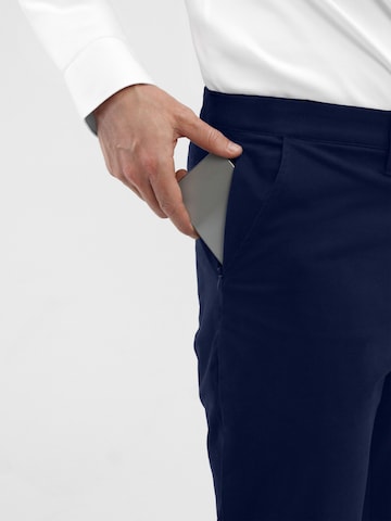 Vercate - Slimfit Calças chino 'No. 13' em azul