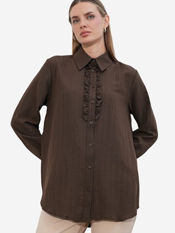 Bigdart Shirt 'Hemden'‌‌‌‌‌‌‌‌ in Braun: Vorderseite