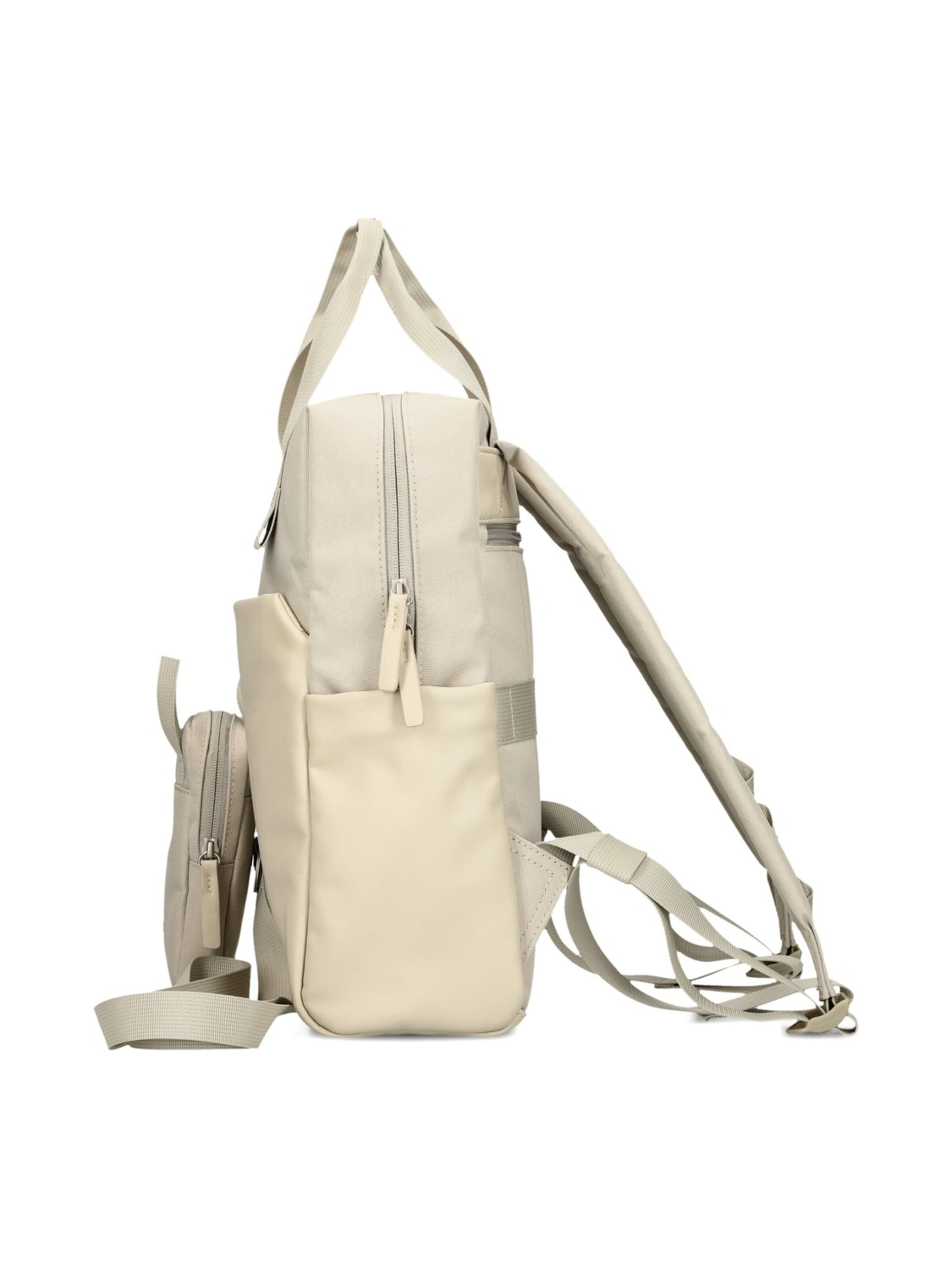 ZWEI Backpack 'LOU LUR130' in Beige