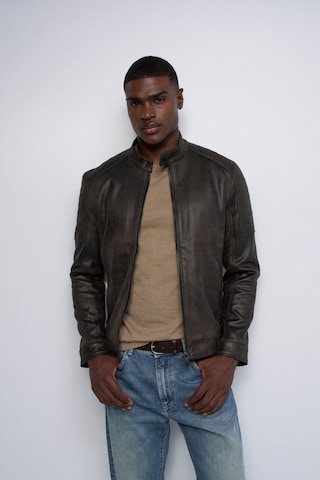Salsa Jeans Between-season jacket in Brown: front