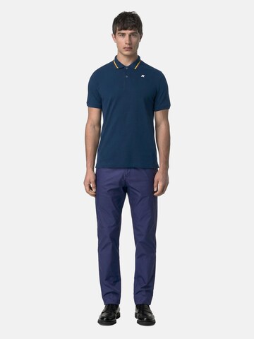 K-Way Shirt 'JUD PIQUE SLIM' in Blue