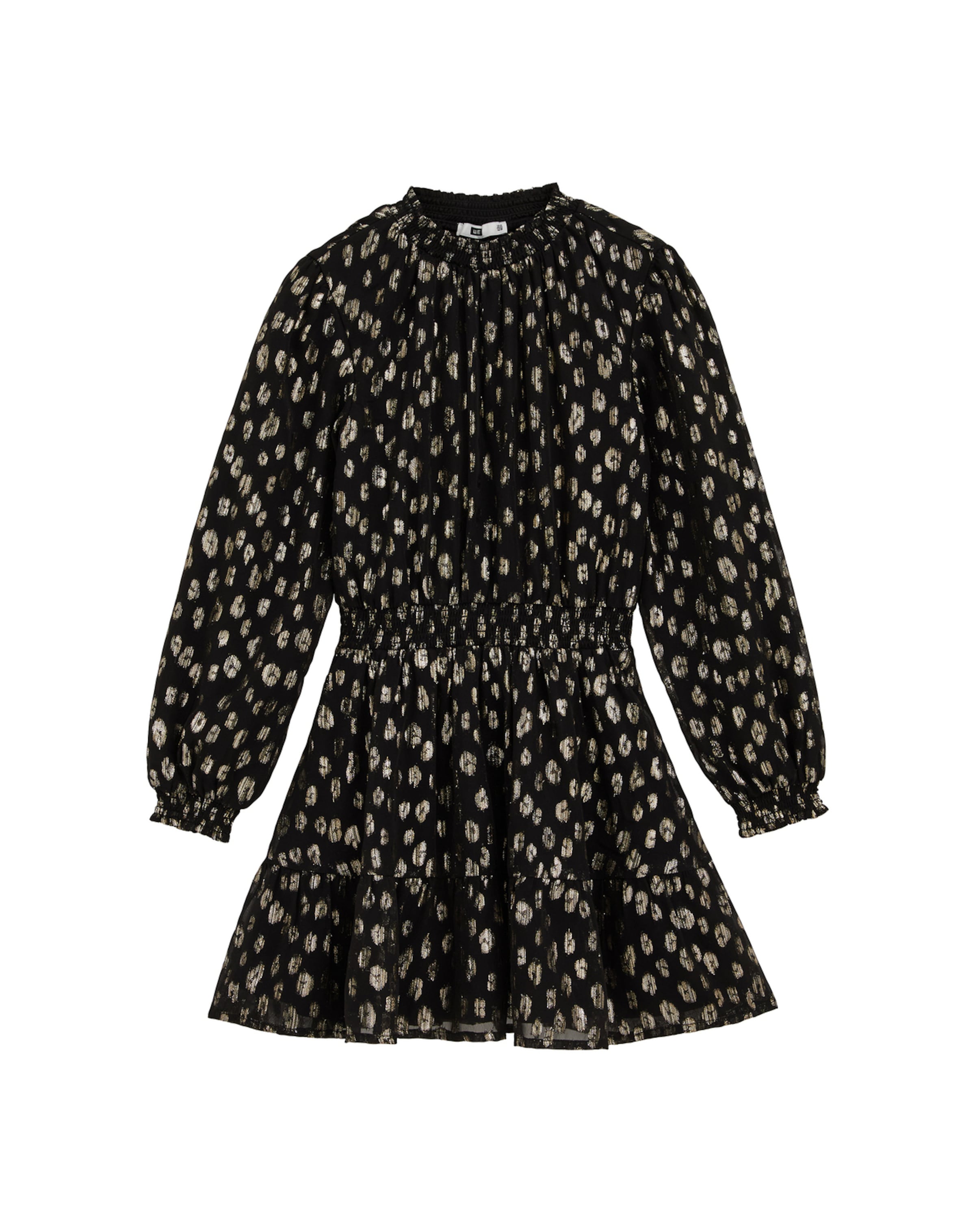 Abito di WE Fashion in nero: frontale