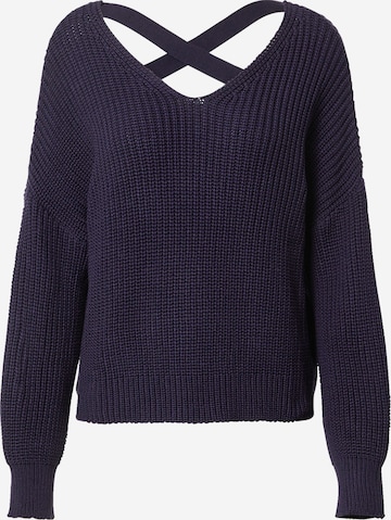 ABOUT YOU Sweater 'Liliana' in Blue: front