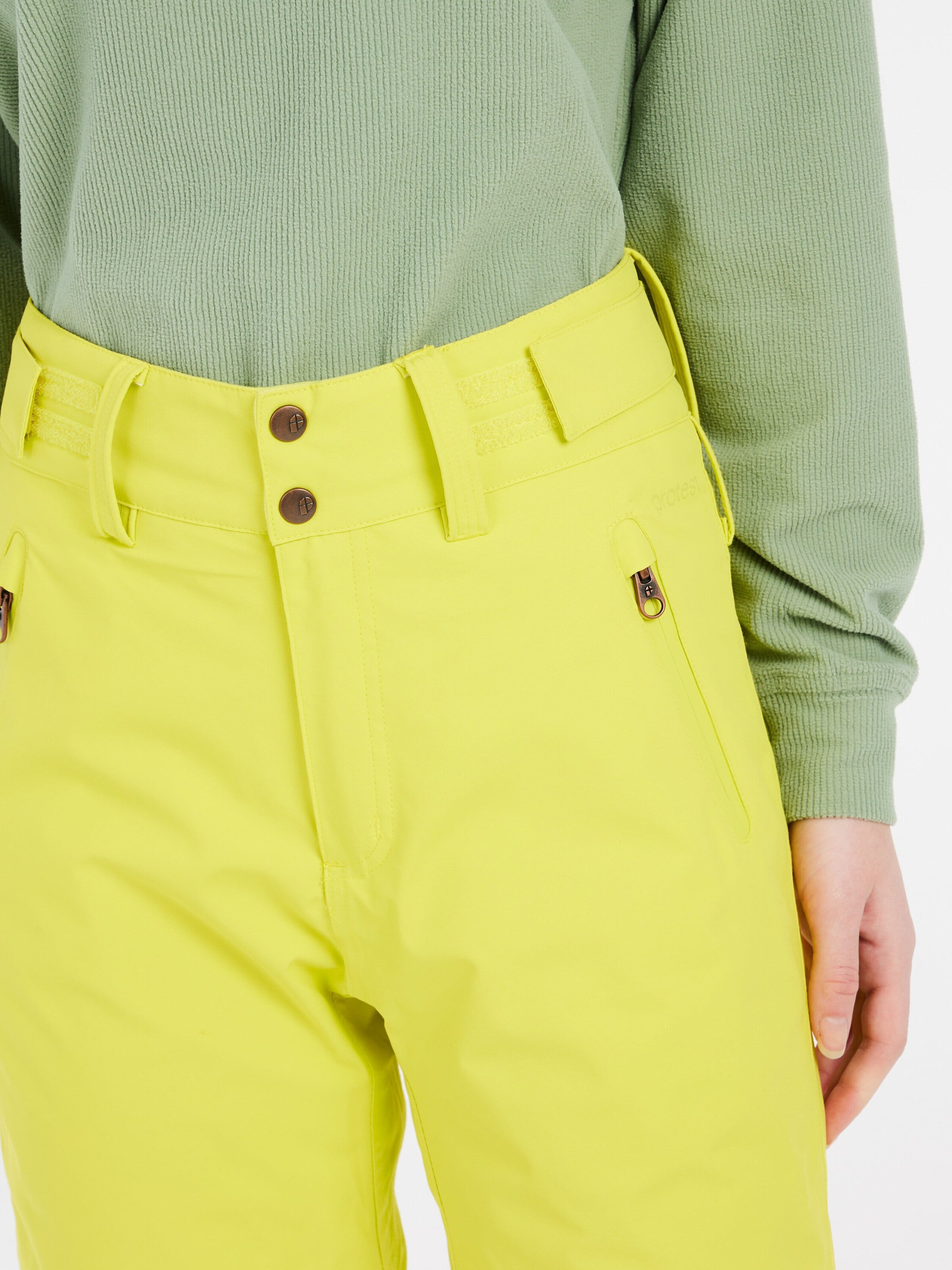 PROTEST Regular Workout Pants 'PRTCINNAMONES' in Green