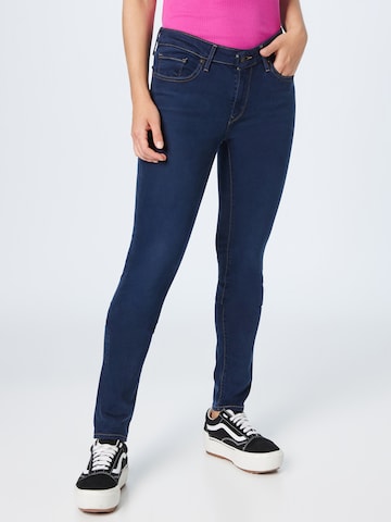 LEVI'S ® Skinny Jeans '711™ Skinny' i blå: forside