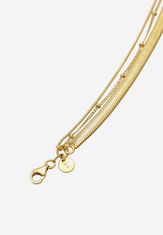ELLI PREMIUM Halskette Layer in Gold