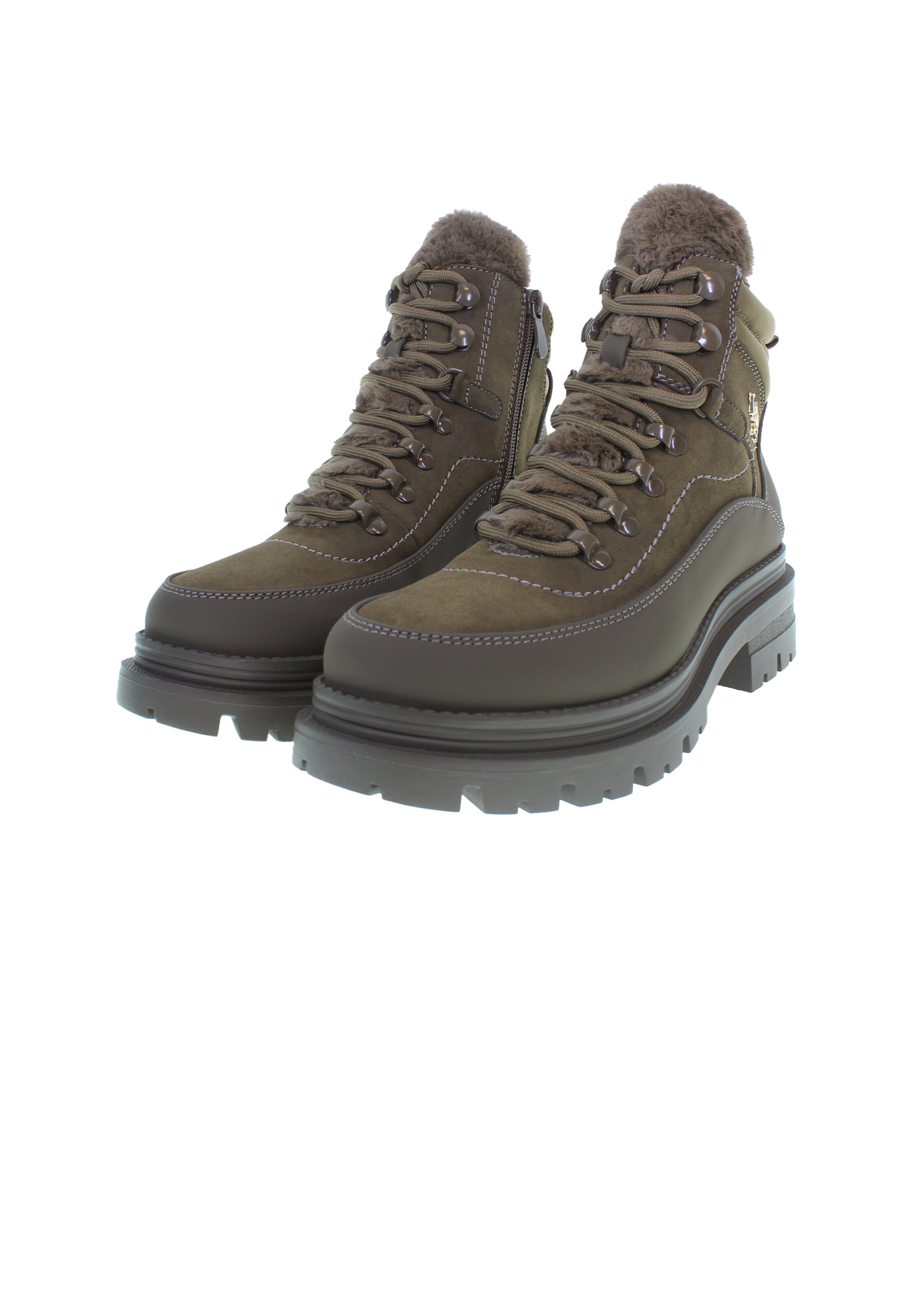 U.S. POLO ASSN. Lace-up bootie in Green