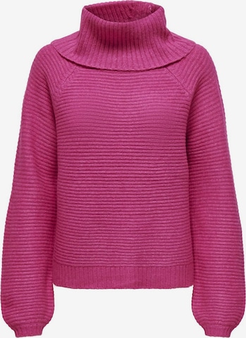 ONLY Sweater 'Allie' in Purple: front