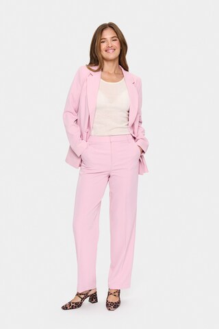 SAINT TROPEZ - regular Pantalón 'Lamia' en rosa