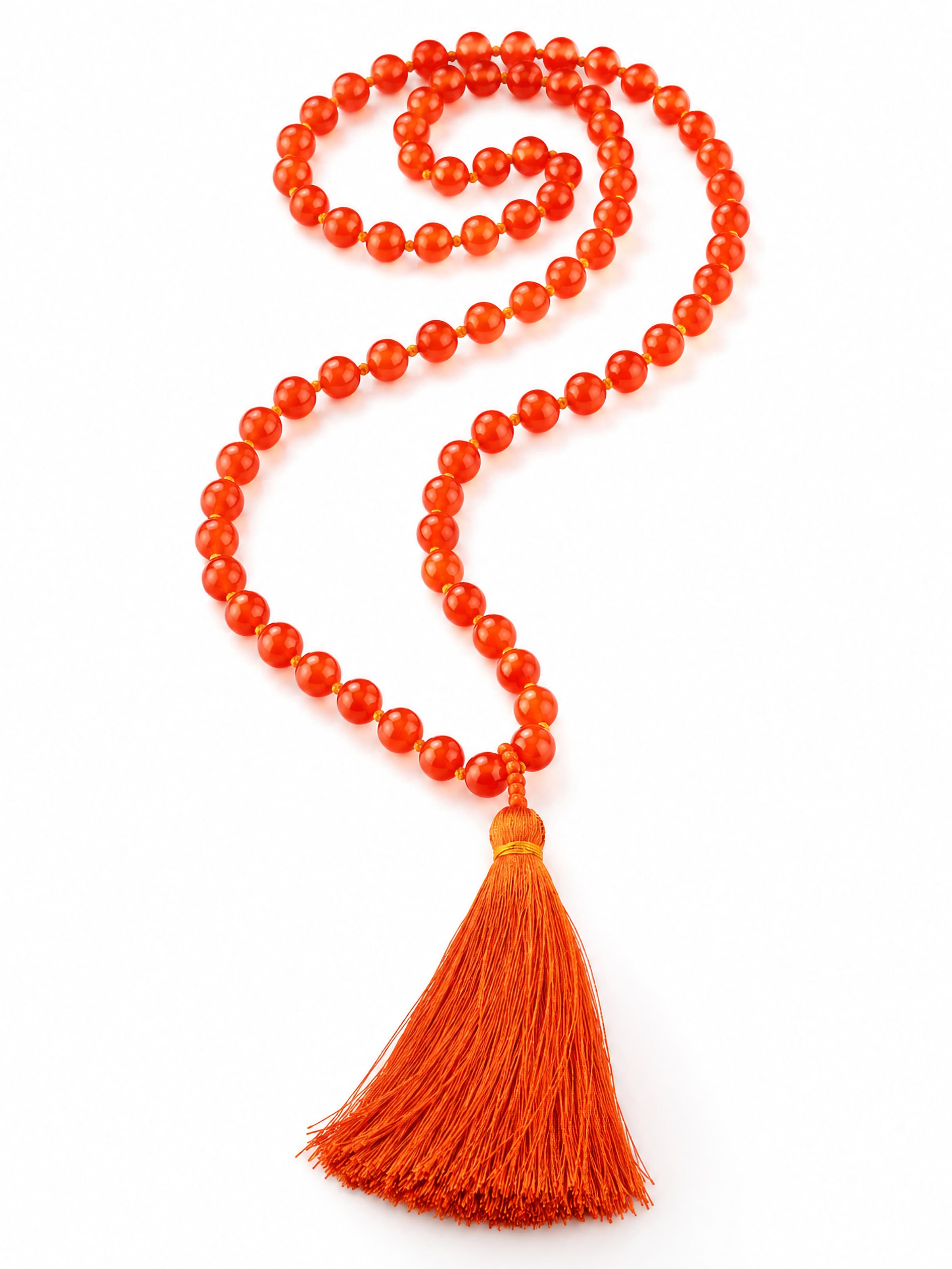 COLLEZIONE ALESSANDRO Necklace 'Dehli' in Onesize in Orange, Item view