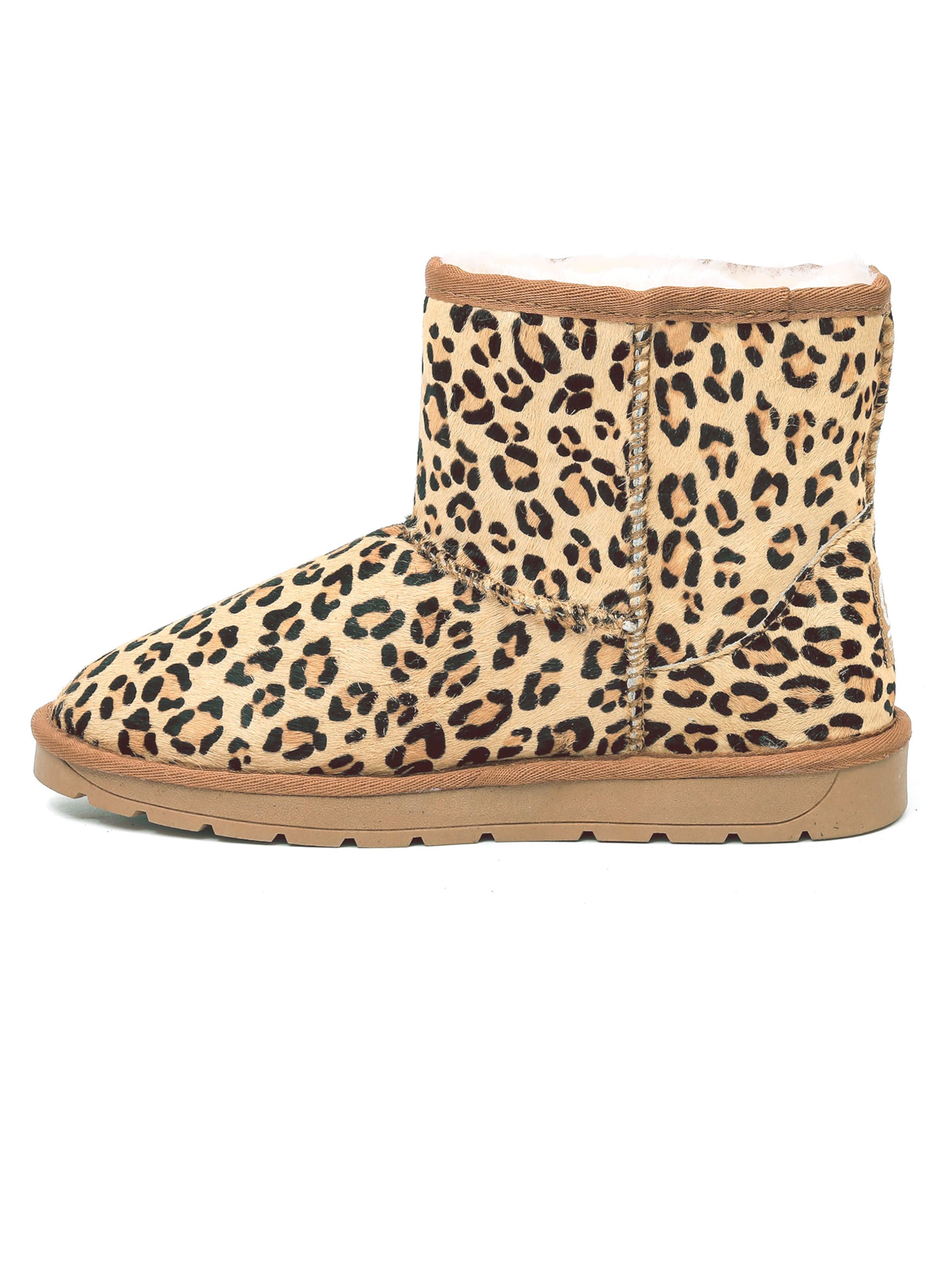 Gooce Snowboots 'Leo' i beige: forside