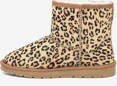 Gooce Snowboots 'Leo' i beige / sort, Produktvisning