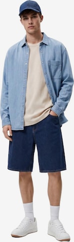 LTB Jeans Shirt 'LTB Jeans Basic Rundhals-T-Shirt' in Weiß: Vorderseite