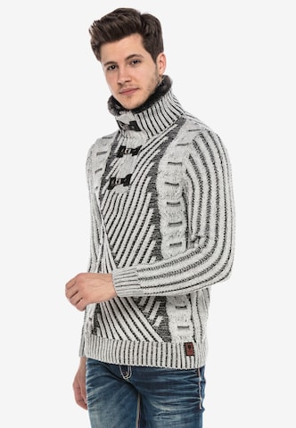 CIPO & BAXX Sweater 'CP212' in Grey