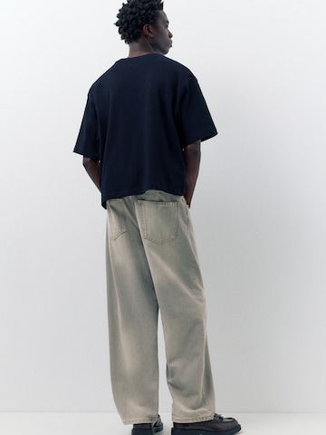 Pull&Bear Baggy Farmer - szürke